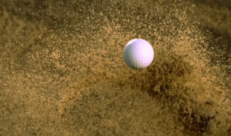 dimples on golf ball