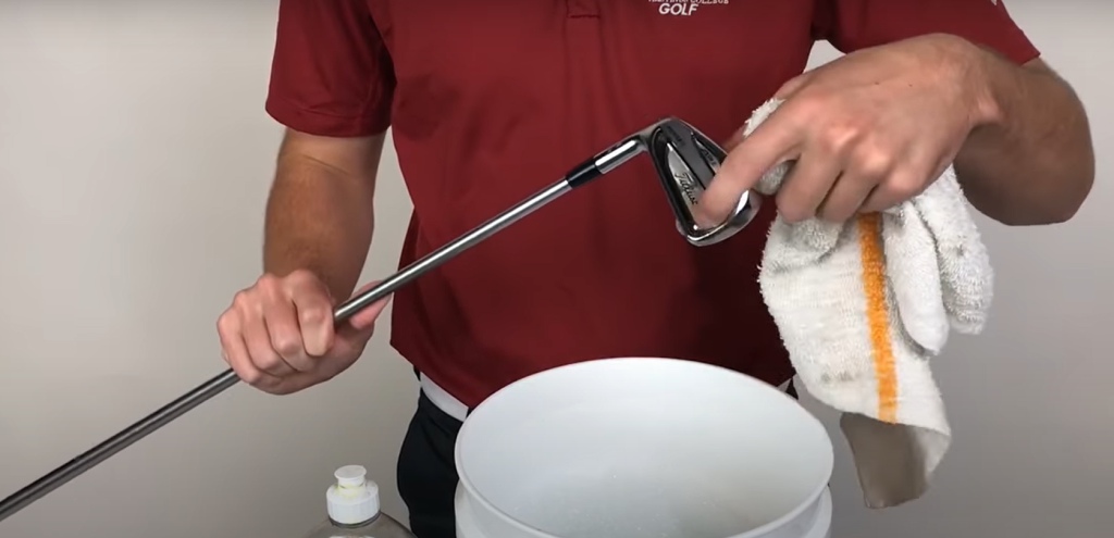 Dry and store your clubs