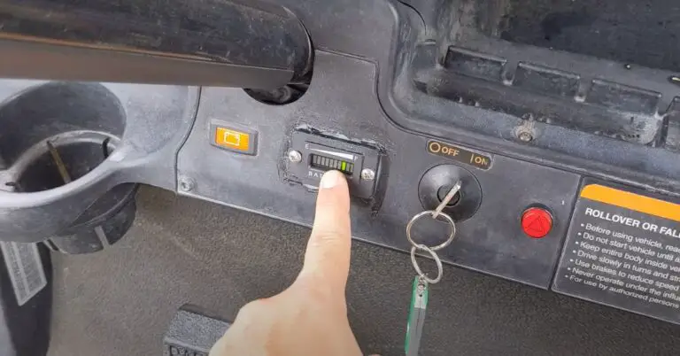 How To Read A Golf Cart Battery Meter? Decoding The Indicator Lights