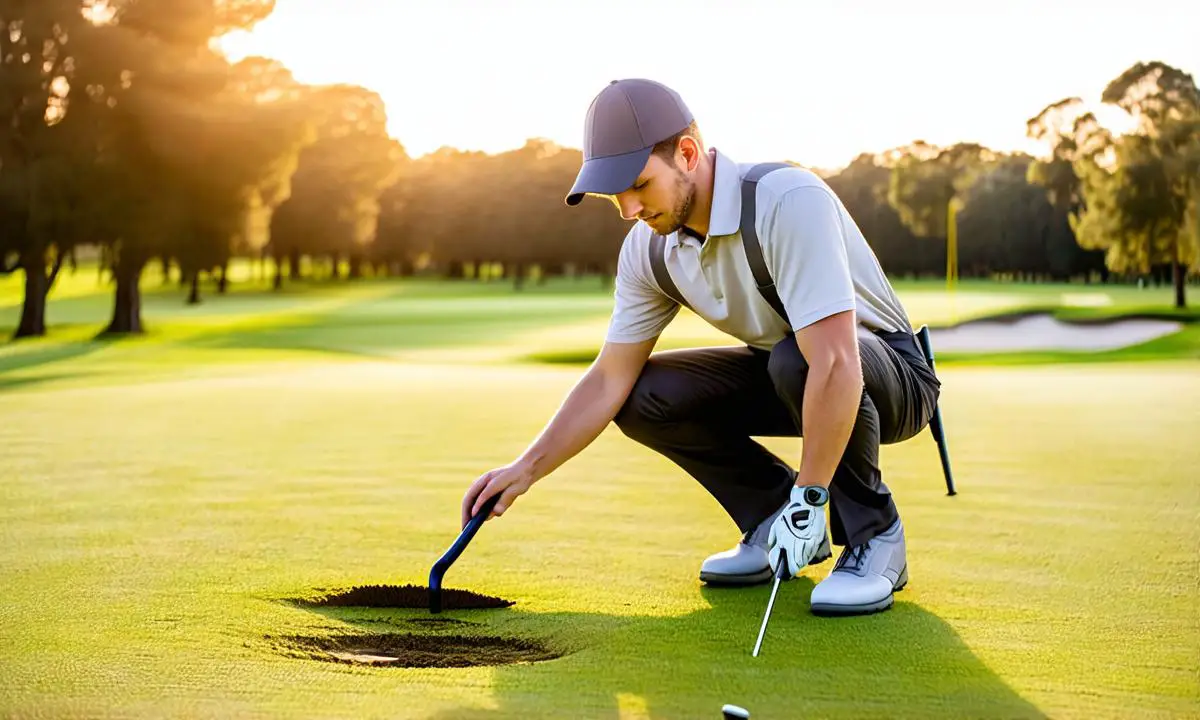 Expert Techniques for Repairing Golf Divots on the Course